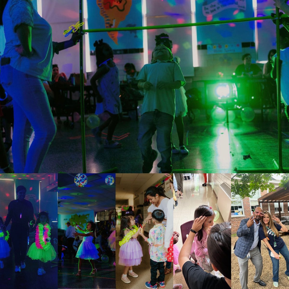 PrestonHollowES's tweet photo. Thank you to all who came out for our Glow Dance! πβ¨ You were shining brightly, PHE! π€© Thank you to PTA and volunteers for hosting and organizing a wonderful event! #PHEInspired #IBPYP #Balanced #LoveSchool @TemesghenAsmer3 https://t.co/v9firMK1hu
