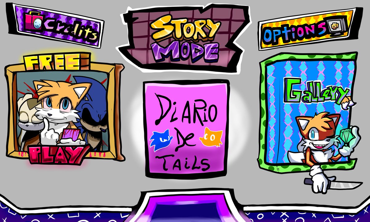 FnF_LeakingMods's tweet photo. Tails Dark Diary Menu Leak
#FNF #FNFLEAKS #fnfmods #TailsTheFox #fridaynightfunkin https://t.co/OARMB3pOL3