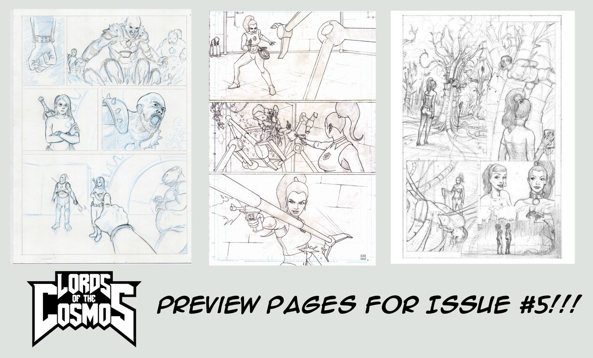 Sample pages for the upcoming issue of #LordsoftheCosmos get signed up for the pre-launch link on <a href="/Kickstarter/">Kickstarter</a> and RT to your followers! kickstarter.com/projects/21465…
