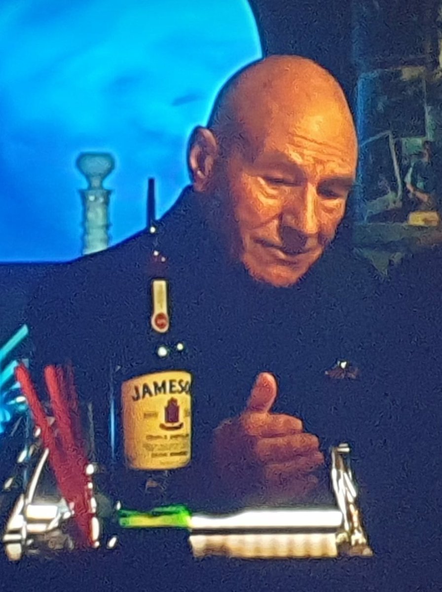 It's comforting to know  <a href="/jamesonwhiskey/">Jameson Whiskey</a> will travel to galaxies far away in the future. #picard