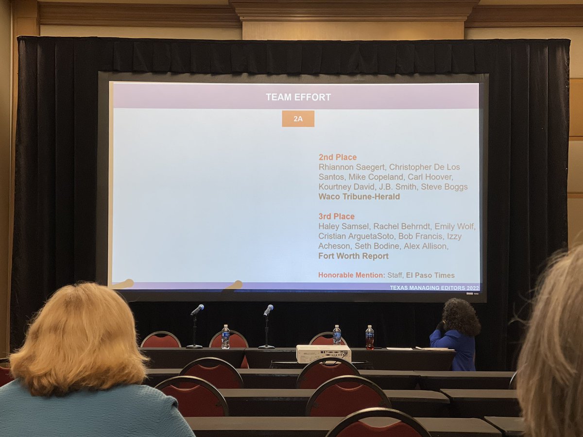 Woot, woot! Third place in team effort at #tme2023