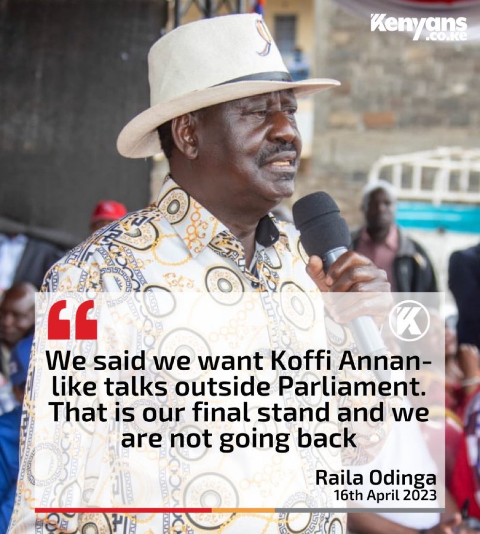 MigunaMiguna's tweet image. “I want a HandChieth.
“I want crumbs.
“I want red carpets.
“I want chase cars.
“I want nusu mkate.
“Mtukufu Rais, I beg.”

That’s conman @RailaOdinga’s plea.

President @WilliamsRuto must trash it.