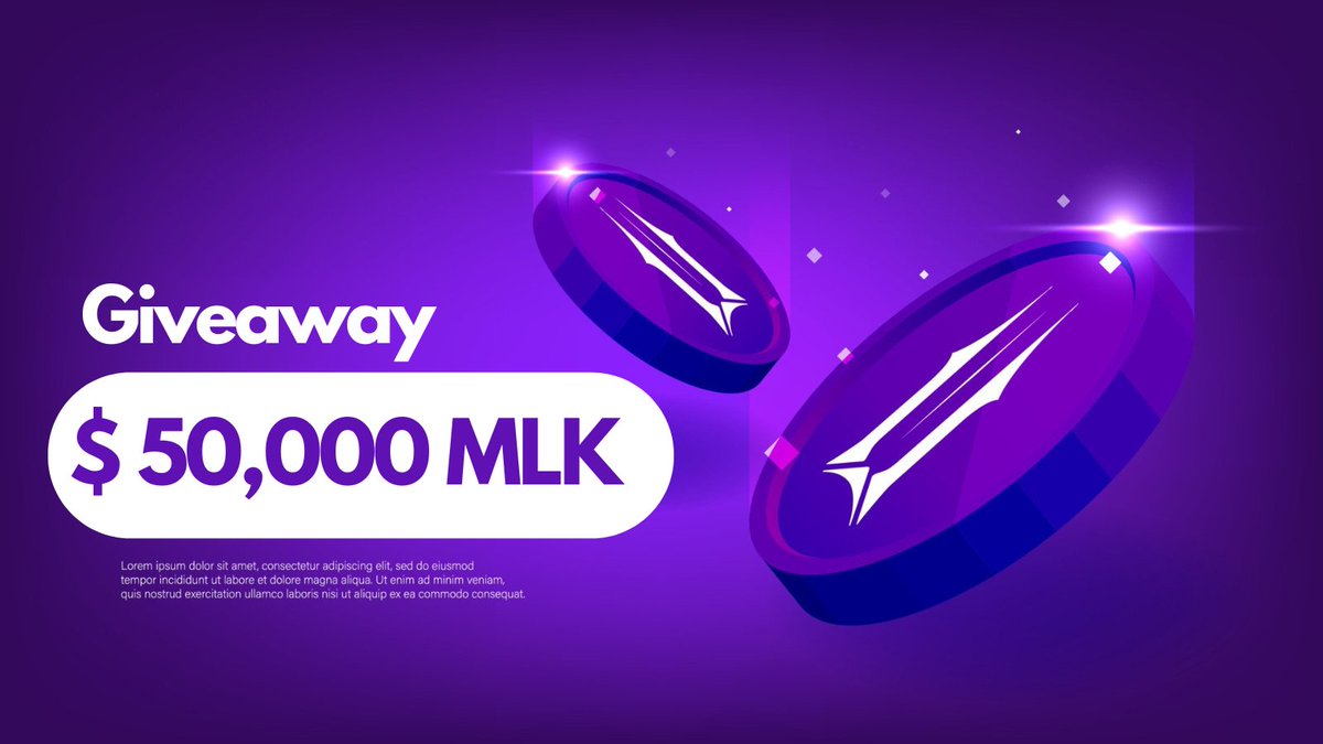PepperCrypto_'s tweet photo. 🏆$50,000 MLK Giveaway 

To Enter
✅Follow @PepperCrypto_
✅Retweet and Tag 3 Friends 
Complete - https://t.co/wGbEJDqQxy https://t.co/YjePUGjCHD