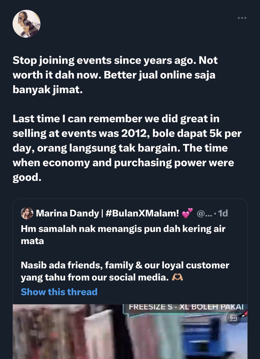 adrianono_'s tweet photo. However, some netizens claimed that it happened because of the economic downfall and the droppings in purchasing power of the public. https://t.co/4fGlSqg2ah