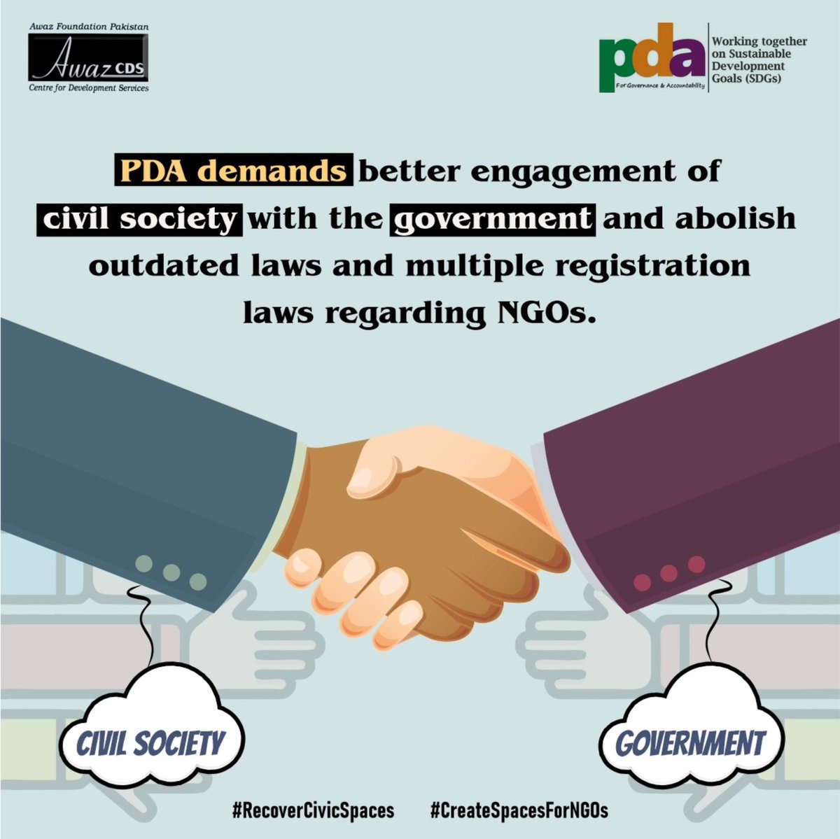 DMisHaram's tweet photo. Mistrust amongst institutions will it lead us anywhere. Therefore, it needs to be addressed as soon as possible for a better Pakistan, its culture, economy and society.

#RecoverCivicSpaces
#CreateSpacesForNGOs https://t.co/Tn5n12q5KX