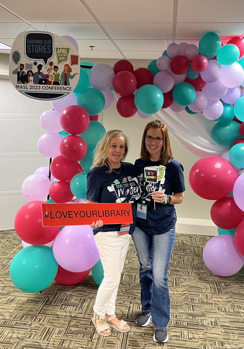 boekhoutlibrary's tweet photo. Excited to share ❤️ of libraries! #maslsc @etmslibrarian remember to visit the great vendors! https://t.co/aq025TzKWP