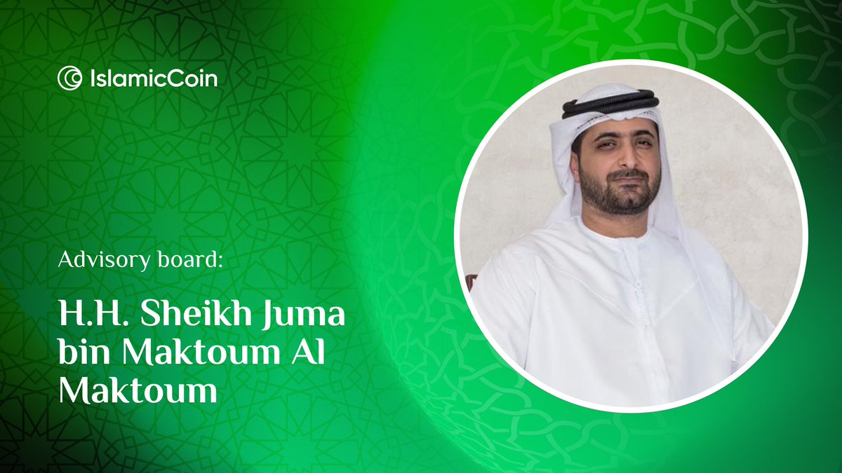 Islamic_Coin's tweet image. Meet our Advisory Board member — H.H. Sheikh Juma bin Maktoum Al Maktoum.

A member of the Dubai Ruling Family and an active board member of various philanthropic institutions and business groups.

Read more ➡️ islamiccoin.net/executive-board