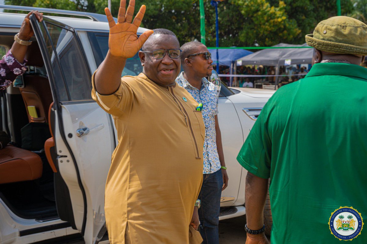 Julius Maada Bio tweet media