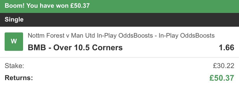 BadManBetting's tweet photo. 🔥 BOOOM BOOOM.

✅ Bet 1 - £10 into £17
✅ Bet 2 - £17 into £30
✅ Bet 3 - £30 into £50

£10 rolled into £50 after just three bets, plenty more action to look into as well.

Who's loving the in-plays? ❤️ 

18+, gamble responsibly https://t.co/fXRMVz0Qc4
