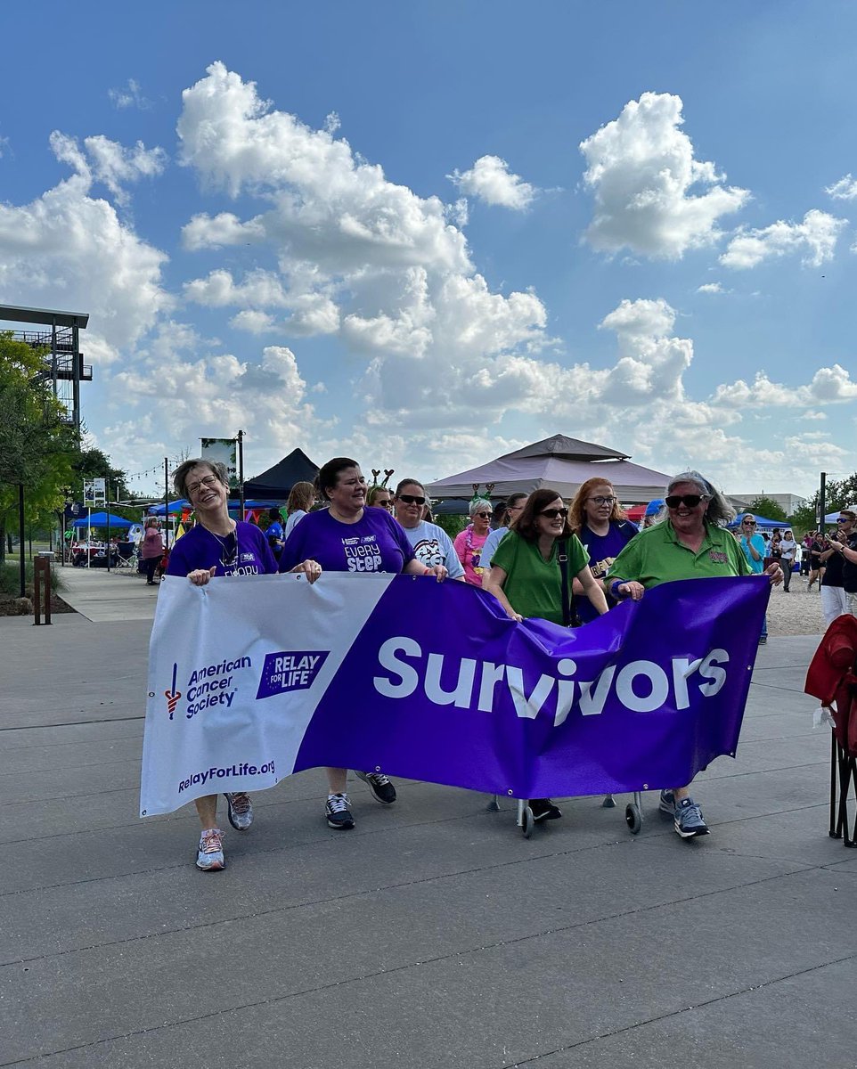 We had our event yesterday and it kicked off with these warriors walking their victory lap.