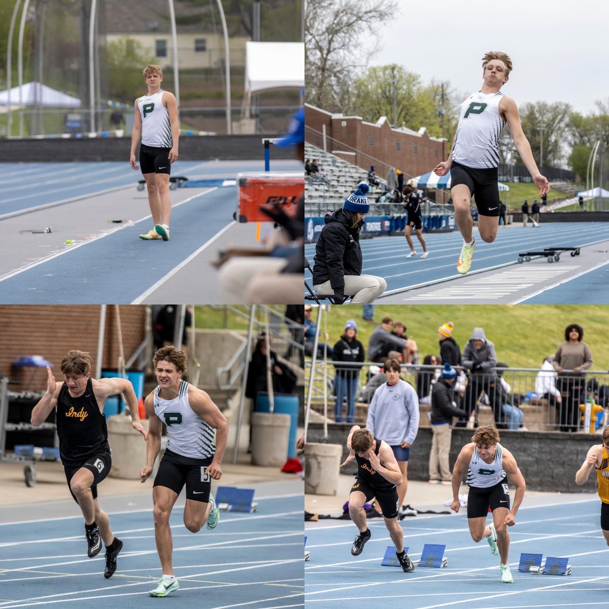 Great day <a href="/Drake/">Drizzy</a> stadium for the 2023 Jim Duncan Invitational before the weather shut us down. Proud of my sons and their Pella teammates.<a href="/ShetterlyCj/">Cj Shetterly</a> <a href="/BaileyShetterly/">Bailey Shetterly</a> Big Thanks to Andrew Schneider <a href="/xzono/">Andrew Schneider</a> for the photos