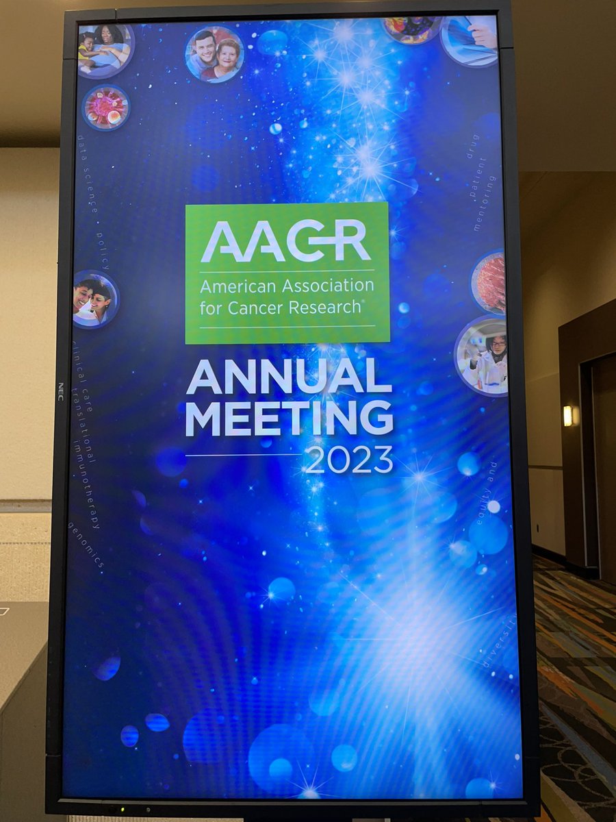 AntoniKourtidis's tweet photo. Very excited to be at the #AACR2023 meeting - after quite a while! Come check @ScienceAlyssa ‘s poster on April 19th, 9am-12pm, #5818 representing the lab with some novel cadherin-RNA binding protein interactions https://t.co/4ciEf68Rk2