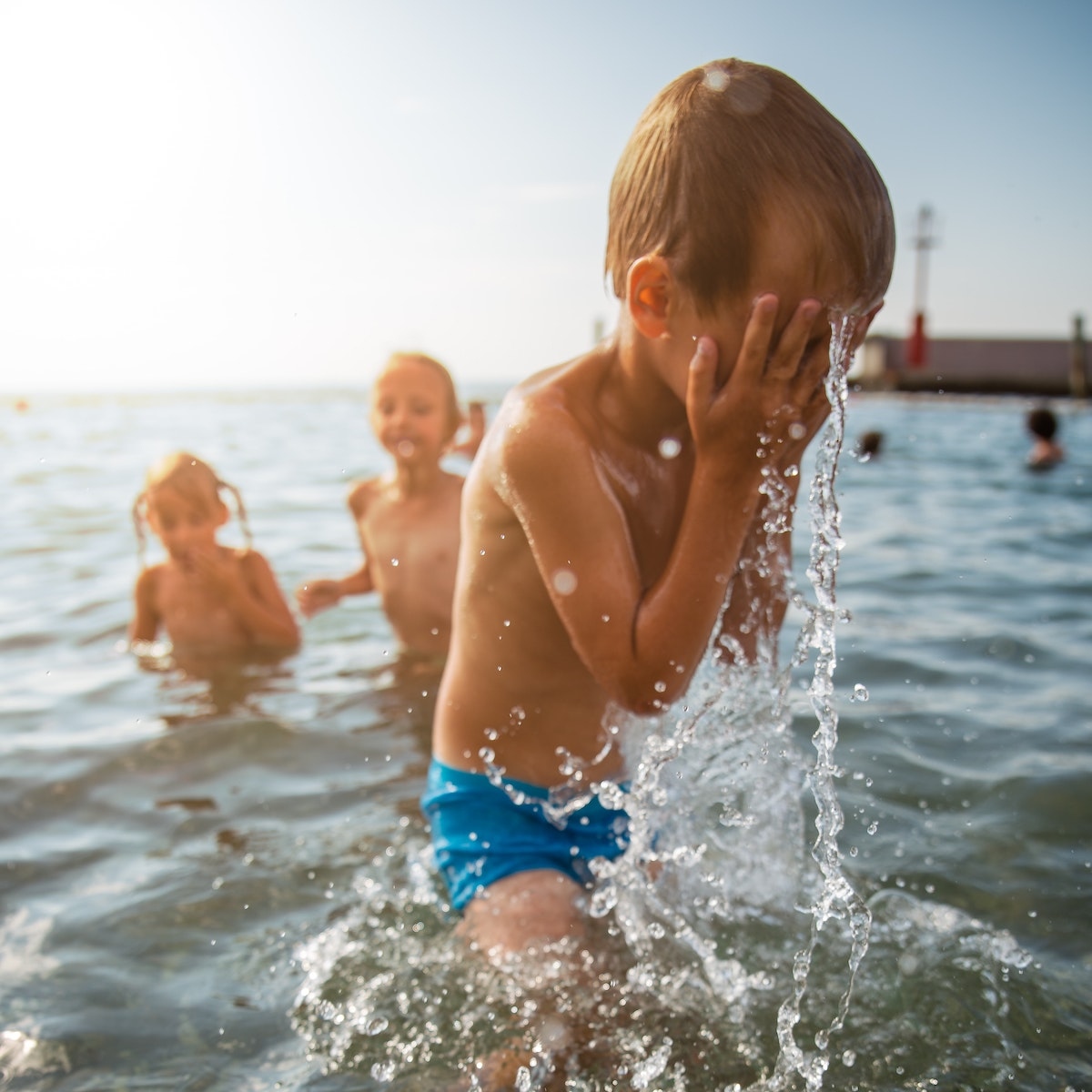 Sunshine. Saltwater. And no shortage of smirks and smiles. It must be the weekend!⁠
⁠
Shop family-founded, ocean-safe mineral sunscreen to stock up for what is now officially beach season: goddessgarden.com