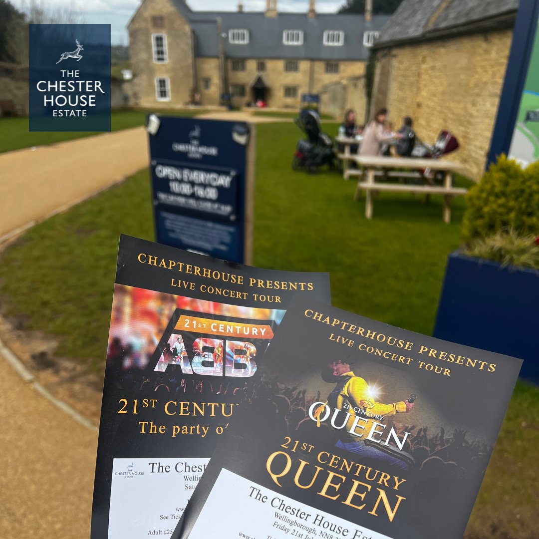 ChesterHouse_UK's tweet photo. We are so excited for 21st Century Queen and ABBA live this summer!🕺

🎶 21st Century ABBA: Saturday 8th July 2023. Find out more here - https://t.co/vUth1qyfuW

🎶 21st Century Queen: Friday 21st July 2023. Find out more here - https://t.co/P17pBLJOun.

#ABBALive #QueenLive https://t.co/hh5uMRHD1b