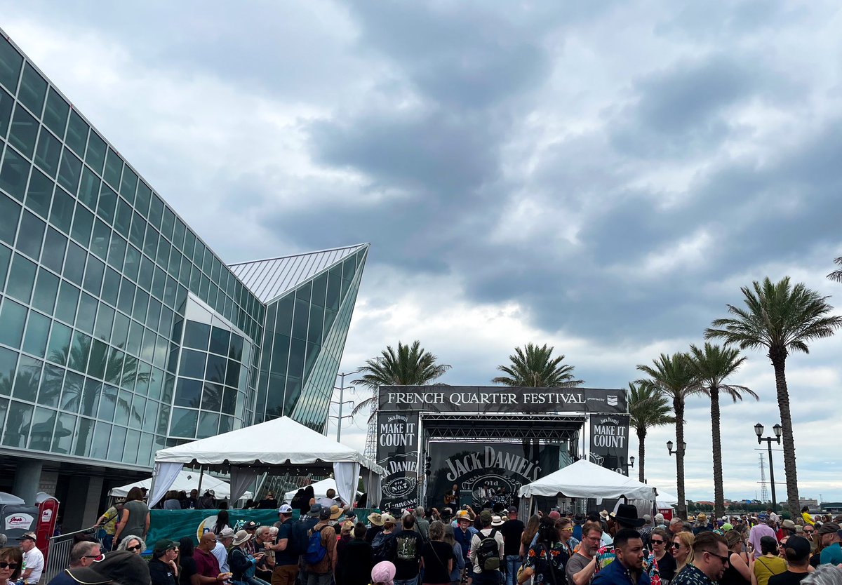 Spent opening day of #FrenchQuarterFest working on the riverfront, and wow, what a beautiful reminder of my roots 🎷⚜️🎺