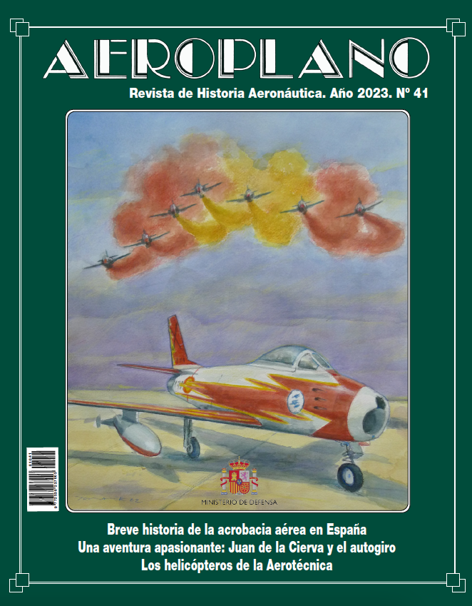 alpoma's tweet photo. En el número 41 de la revista Aeroplano (Ministerio de Defensa) he publicado el artículo: "El aerogenio, de Fernando Gallego. ¿Un avión de despegue vertical?" La descarga en PDF es libre: https://t.co/uqylHA9M3W https://t.co/94U4j8NaVy