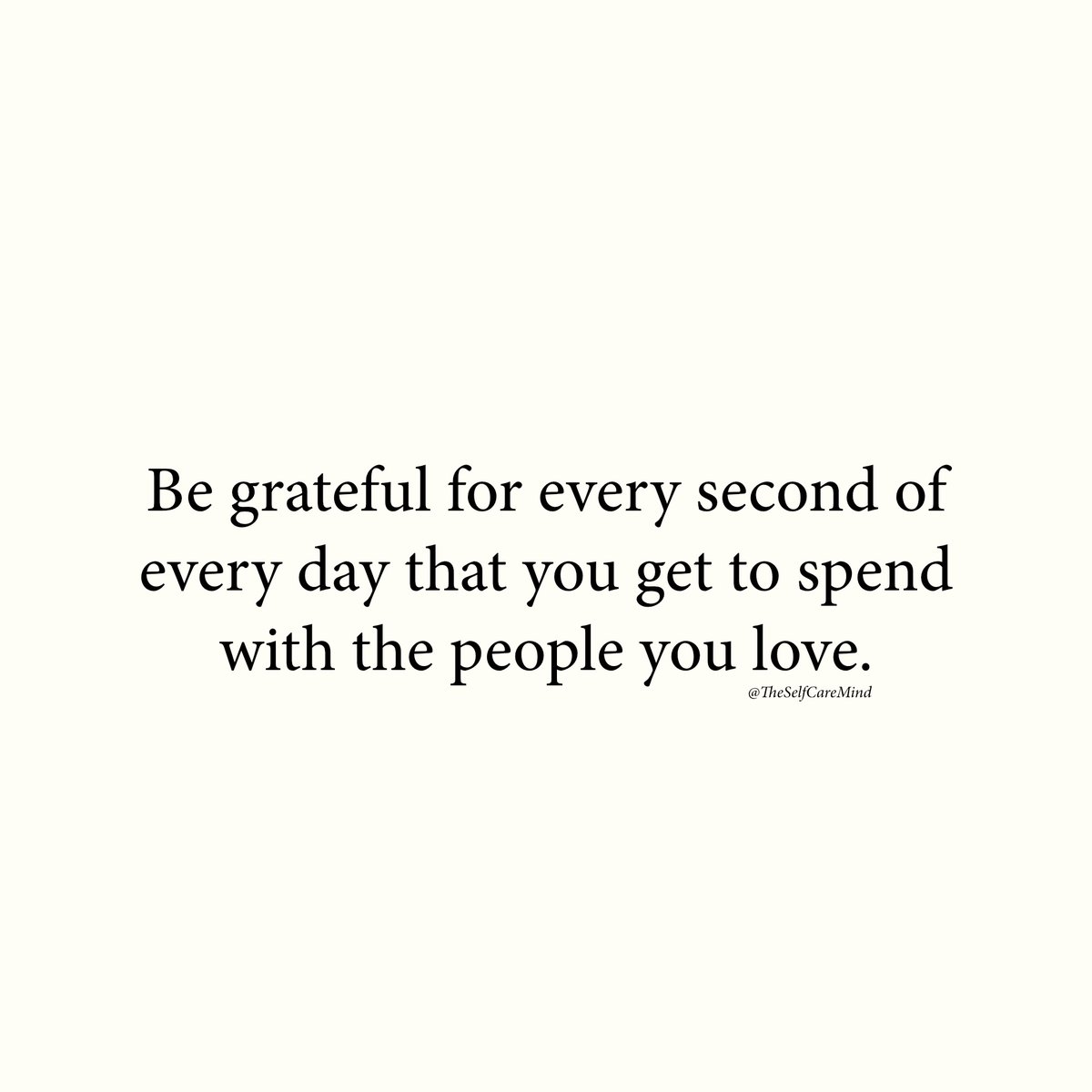 Be grateful