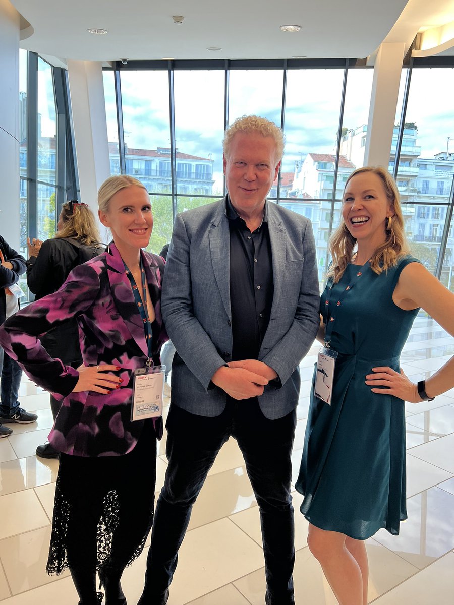 dixonco_'s tweet photo. With our new glorious friend @AndrewEborn @OctopusTV MIPTV https://t.co/2fQP7FIhPz