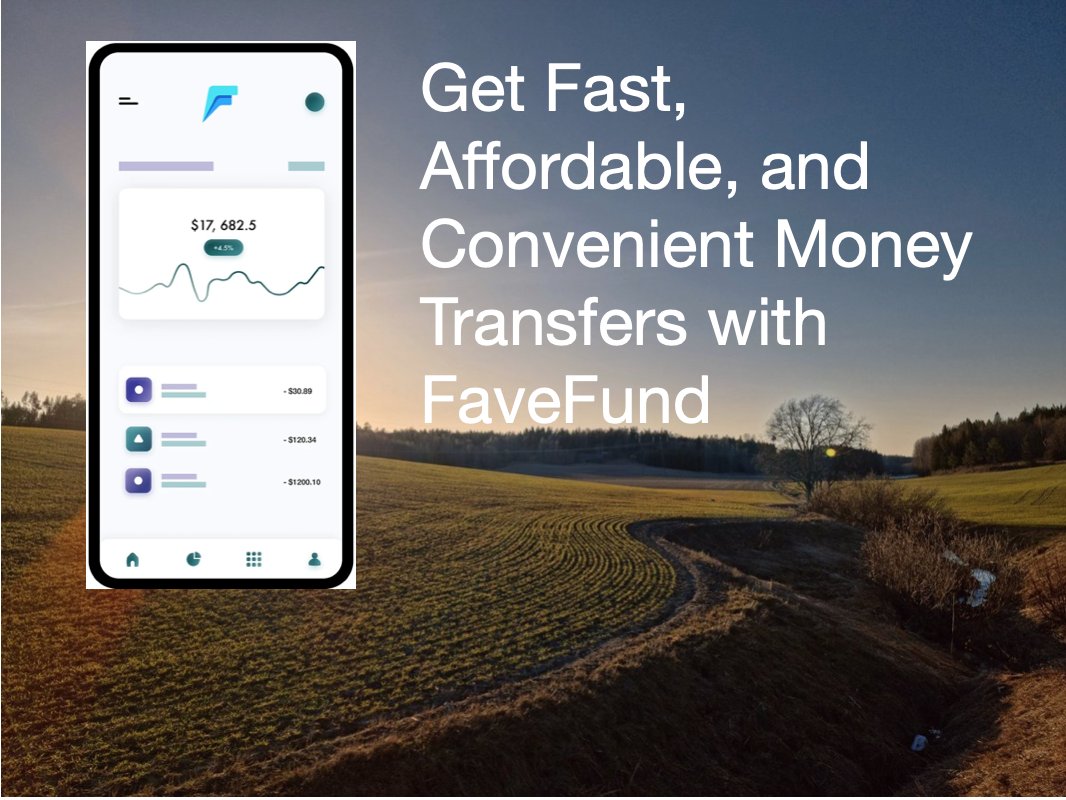 FaveFund's tweet photo. Digital banking made easy for those in rural areas!
Send and receive your payments from any of our payouts nationally and internationally!
#FaveFund #Remittance #moneytransfer #fintech #RemoteBanking https://t.co/n1SyI5DzIv
