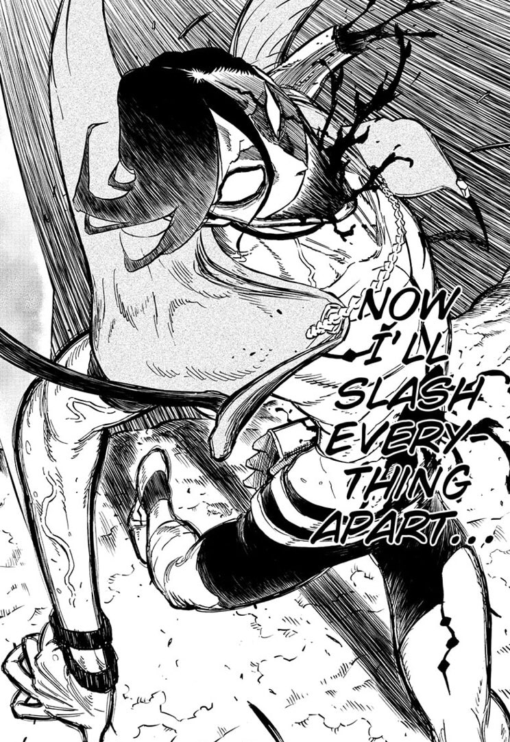 AutumnsQuest's tweet photo. Captain Jack is insane! He slashed the entire kingdom in half and created a canyon! 🫡 You will be missed. 😭
#BlackClover #BC357 https://t.co/irVXYLzh6d
