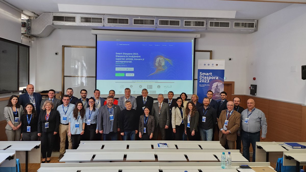 mneagul's tweet photo. After a few intense weeks of preparation and four days of conference within “Smart Diaspora 2023”, I am pleased to say that I am satisfied with the result obtained. https://t.co/4D84EGCdAE