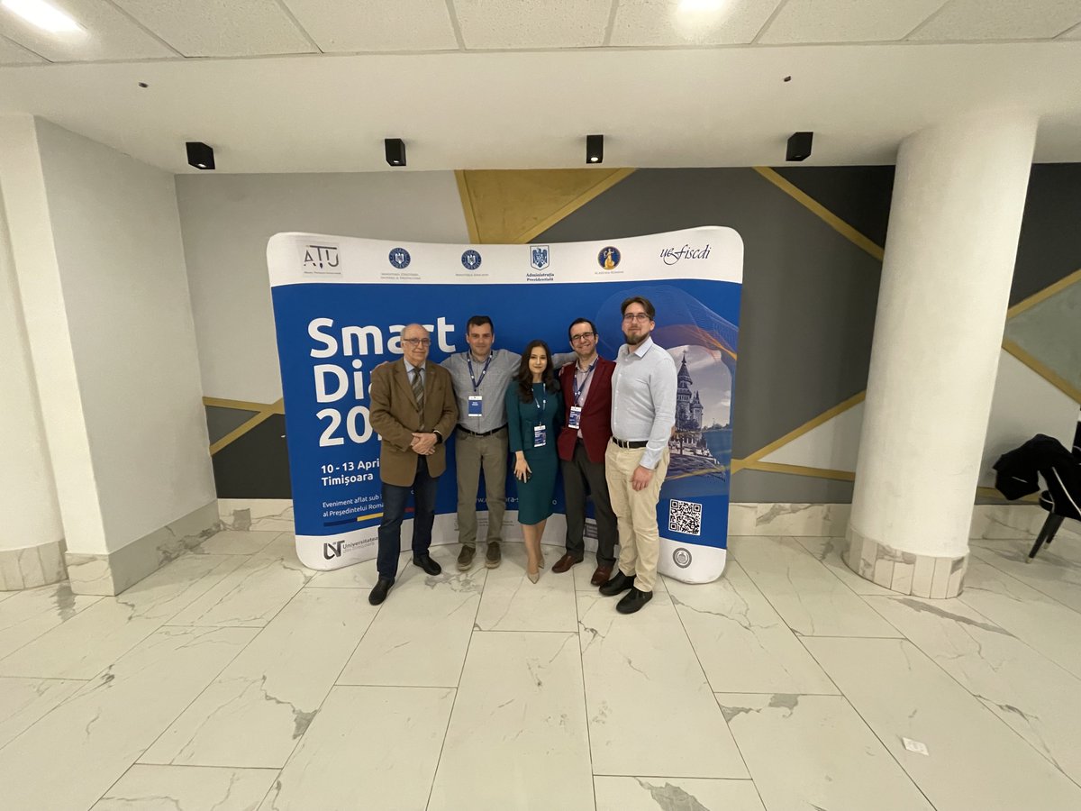 mneagul's tweet photo. After a few intense weeks of preparation and four days of conference within “Smart Diaspora 2023”, I am pleased to say that I am satisfied with the result obtained. https://t.co/4D84EGCdAE