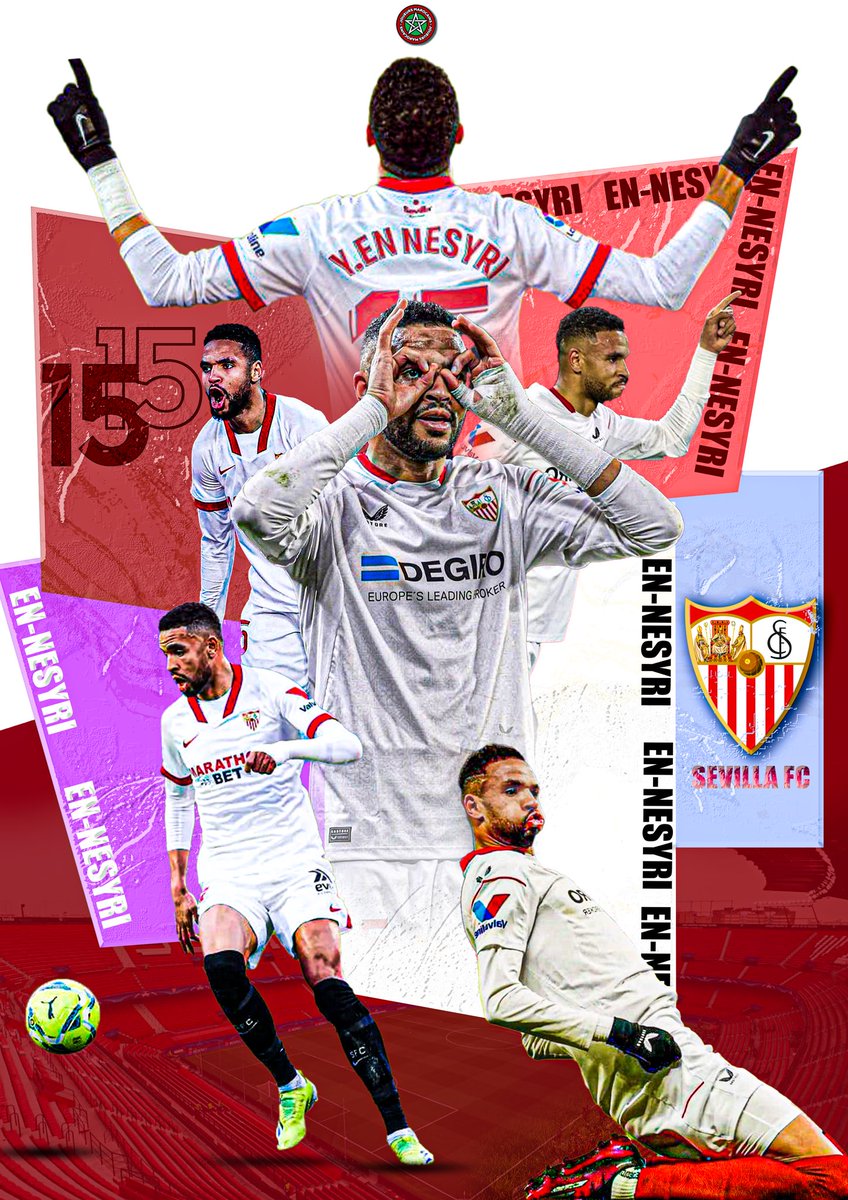 RMK_GFX's tweet photo. 👨💻 Work for @JoueursMA
🎨 Youssef En-Nesyri 🇲🇦 @ennesyri9
#SevillaFC #LaLiga #VALSEV #Edit #Sevilla #poster https://t.co/2RrhDZZYx5