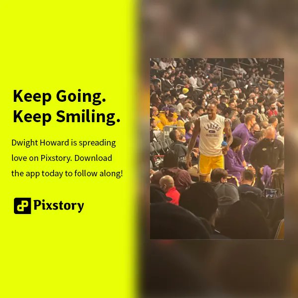 ThePixstoryApp's tweet photo. Join the movement with @DwightHoward towards a new era where people take control of the narrative and put an end to misinformation, oppression, and hate. 

Spread facts, spread love, spread the word — download Pixstory today #WriteToBeYou
https://t.co/ny7hRsJH3b https://t.co/D3NG85VPzL