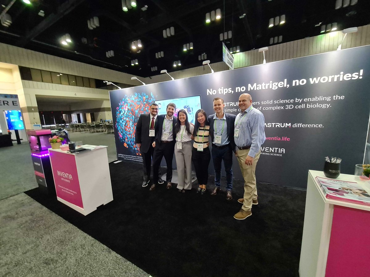 InventiaLifeSci's tweet photo. We are here at #AACR23 and ready for you!
Visit us at Booth #3275 to chat to our team about how our advanced cell models can help accelerate your cancer research to the next dimension!
#CancerResearch #aacr2023 #DoScience #AdvancedCellModels https://t.co/y1tCSlsmia