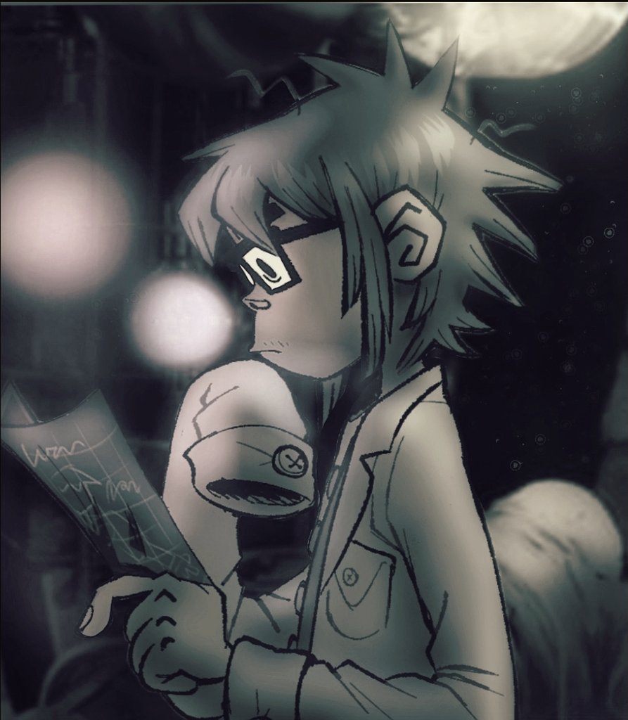 Heres that finished 2d art ive been needing to post 🧪⚡️
#gorillaz #frankensteinau