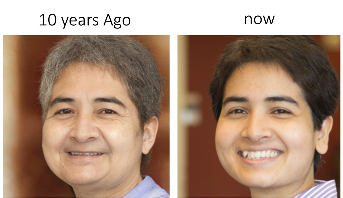 DeblinaSarkar59's tweet image. In our #extraordinary panel discussion fast forward into the #future in 2035, I potrayed the role of a 70 years old scientist who has #reversed her #age to a much younger state. I could see the audience rolling in laughter when we displayed this image and after the session....