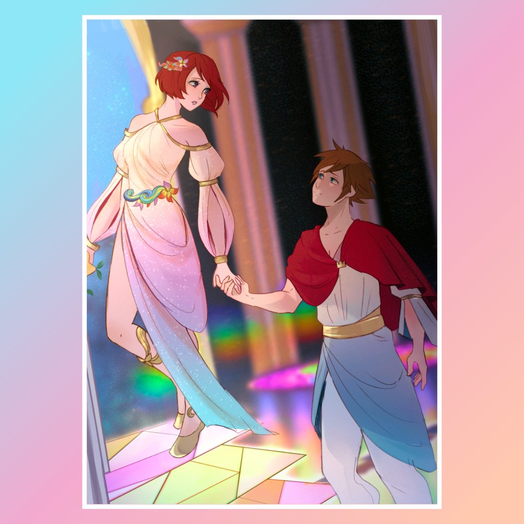 sokaiweek's tweet image. Announcing SoKai Week 2023! 🥳 This year&apos;s theme is &quot;Parallel Worlds&quot; with a focus on AU prompts✨
  
💫 July 9-15
💫 1-2 prompts/day + bonus prompts

A big thank you to @vanekaiiri for her promo art based on the legend of Orpheus and Eurydice❤️ 

#sokai #sokaiweek #sokaiweek2023