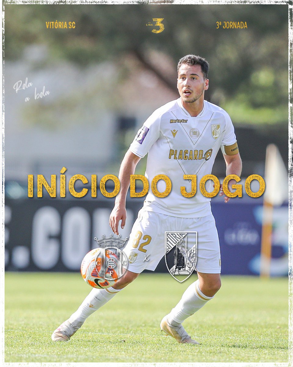 VitoriaSC1922's tweet photo. | APITO INICIAL - KICKOFF |
1’ Vamos com TUDO, Conquistadores ⚫️⚪️
#AHistóriaDaMinhaVida #CFCVSC https://t.co/1QWRxM1Zg9