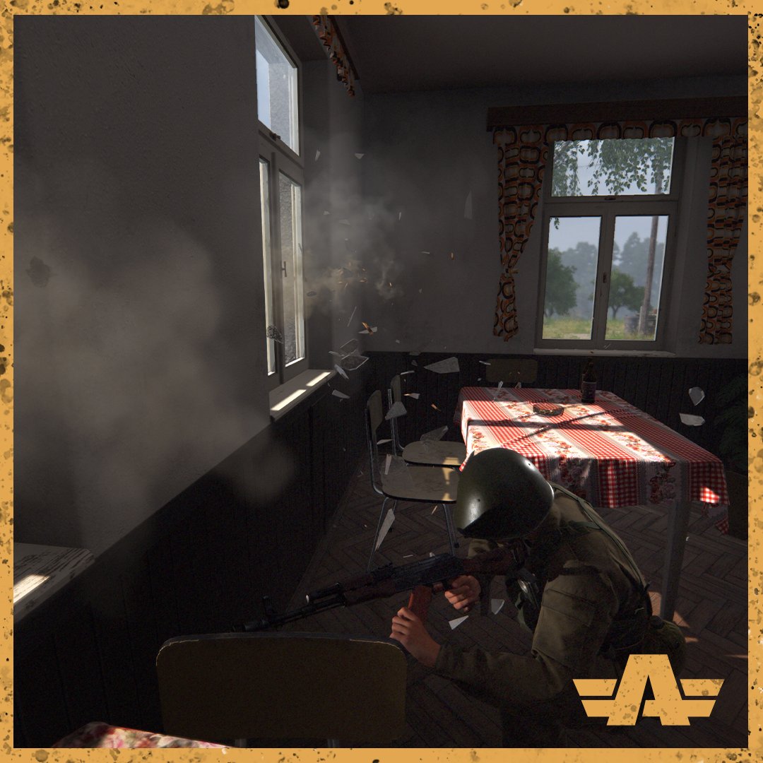 ArmaPlatform's tweet photo. #Left or right, Soldiers?
#VFXUpdate in #ArmaReforger #RoadtoArma4 https://t.co/267Vzvffx2