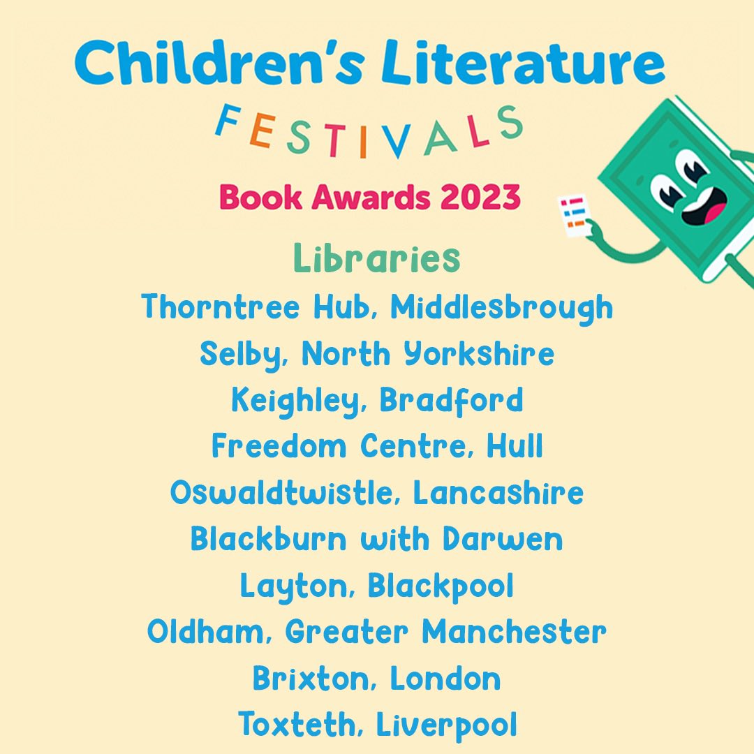 Happy #NationalLibrarianDay to all #librarians - especially to all involved in our #clfbookawards. @ChildrensLFests @BwDLibraries @OldhamLibraries @BoroLibraries @BpoolLibraries @brixtonlibrary @LancsLibraries @KeighleyLibrary @hull_libraries @Liverpoollib @nylibraries #libraries