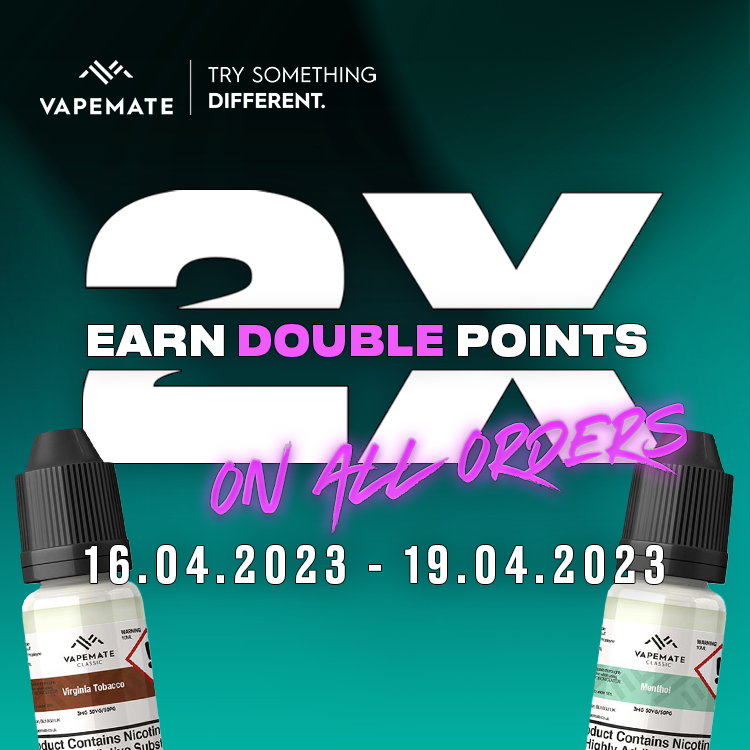 Double Loyalty Points on all orders!