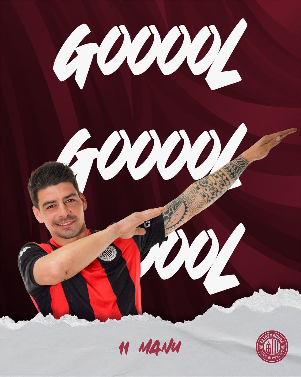 ⏱ 81' | Piornal 0⃣-3️⃣ Extremadura 

⚽ ¡GOOOOOOOOOL DE MANUUU GRAGERAAAAA! 

#PiornalExtremadura #FaseDeAscenso