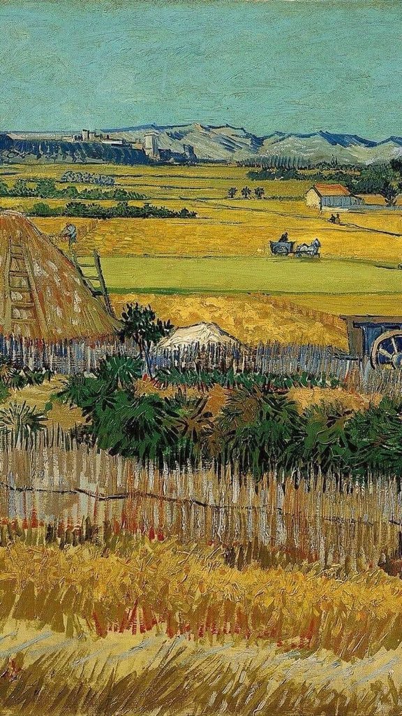 La Cosecha, 1888, Vincent Van Gogh