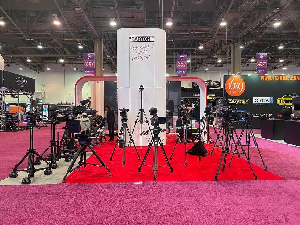 CartoniSocial's tweet photo. See you at Cartoni USA Booth C6720 with Luciano Belluzzo (Head of Global Sales) #nab2023 #nabshow #filmgear #filmtools #cartonisocial https://t.co/2yUGpFbxiR https://t.co/MDksPWFkMh