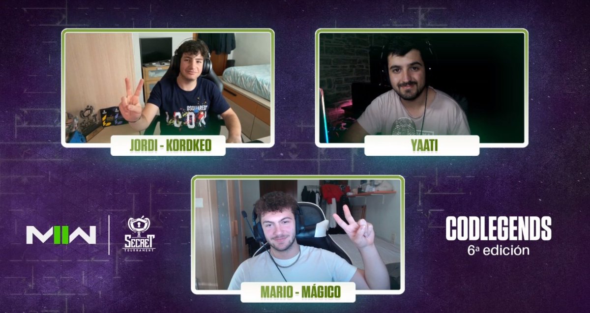 #SecretCODLegends #SecretShowE1 

¡Ya estamos en directo!

Hoy presentamos la LAN de Call of Duty, equipos, formato, horario y muchas sorpresas.

¿Te lo perderás?

🔗 twitch.tv/secrettourname…