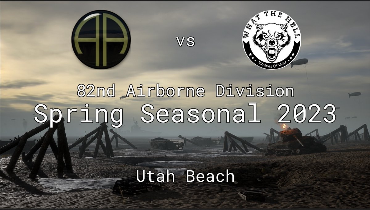 82ADHLL's tweet photo. GAME DAY!!

First weekend of the Spring Seasonal and we'll start off against the current HCA Champions WTH! 

Catch the match here!
https://t.co/wamQ9w5FvX

82AD All The Way!

#HellLetLoose https://t.co/dnw9TSeS7Q
