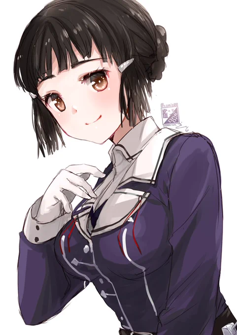 妙高さん#艦これ版深夜の真剣お絵描き60分一本勝負 #艦これ版真剣お絵描き60分一本勝負_20230416 