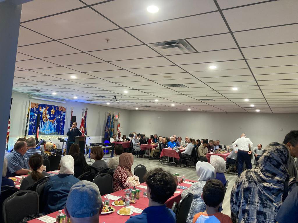 tccnh's tweet photo. As part of Ramadan culture, families and friends come together to enjoy the blessings of Ramadan. TCCNH proudly hosted another Ramadan iftar dinner on April 15th. This event, celebrating unity and togetherness, brought diverse communities together during #Ramadan2023. https://t.co/9mcfYcl66R