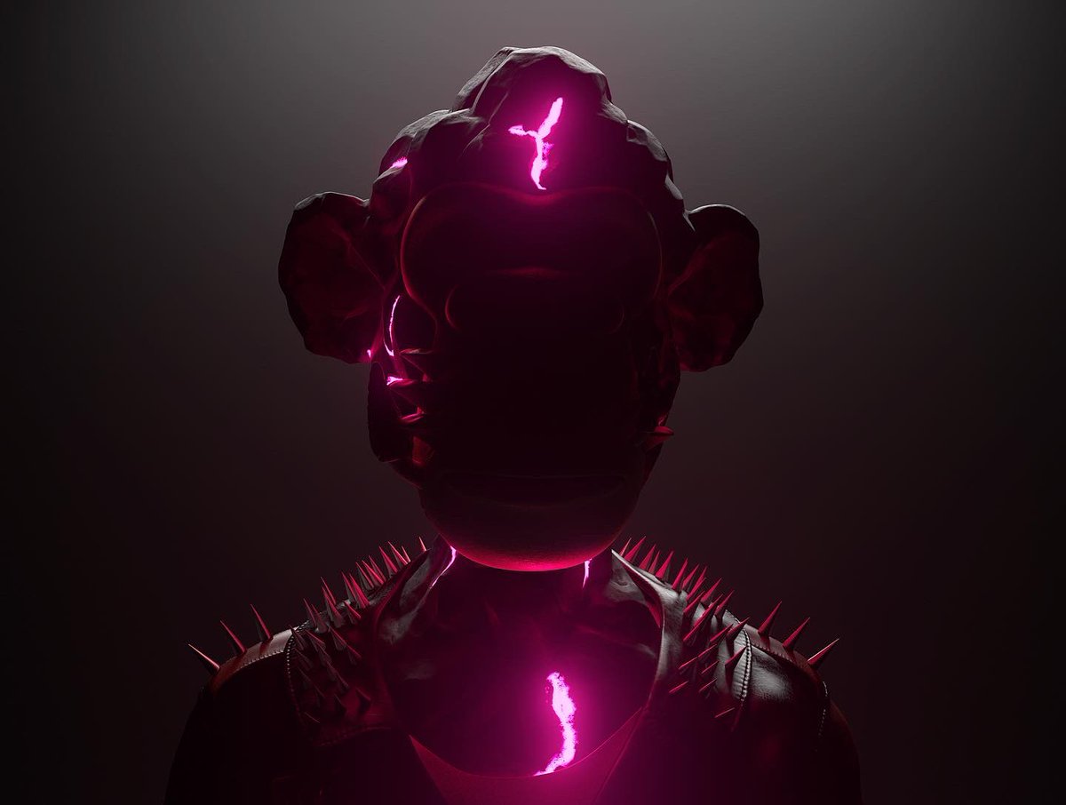 jackotheape's tweet image. Getting closer 🍌
#boredapeyachtclub #mayc #bayc #jacko #jackotheape #3Danimation #3dart