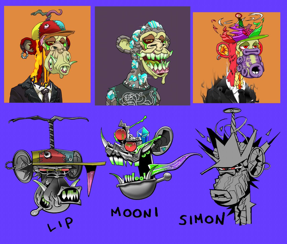 SUPER MEAT LOAF throw back on design sketches for the first collab with <a href="/novel_labs/">Novel Labs</a> <a href="/mutant_cartel/">Mutant Cartel World</a>