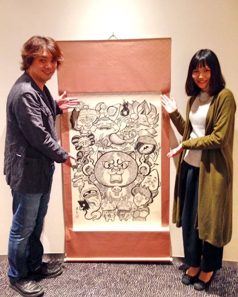 DailyYokaiWatch's tweet photo. Based on Tweets made by Ouka (the design drafter of Kuroi Yo-kai Watch), it is believed that the concept of Kuroi Yo-kai had been planned at some point between February 2015 and September 2015, roughly 2 years before they made their debut in episode 156 of the Yo-kai Watch anime. https://t.co/f85dPGITWo