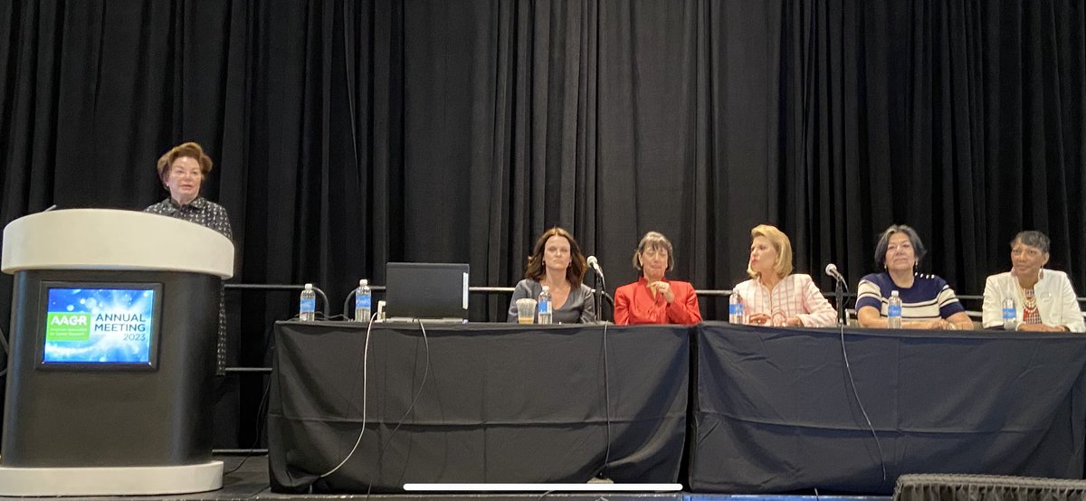 Dr. Karen Winkfield (@drwinkfield) on Twitter photo Impressed by this all-star all-woman panel coalesced to discuss the re-ignition of <a href="/POTUS/">President Donald J. Trump</a> <a href="/JoeBiden/">Joe Biden</a>’s #cancer #Moonshot at #AACR23. Well done <a href="/AACR/">AACR</a>!!! @bertagnollimm <a href="/CherylWillmanMD/">Cheryl Willman, M.D.</a> <a href="/theNCI/">National Cancer Institute</a> <a href="/DCarnival46/">Danielle Carnival Archived</a> #cancerequity #RepresentationMatters Impressed by this all-star all-woman panel coalesced to discuss the re-ignition of <a href="/POTUS/">President Donald J. Trump</a> <a href="/JoeBiden/">Joe Biden</a>’s #cancer #Moonshot at #AACR23. Well done <a href="/AACR/">AACR</a>!!! @bertagnollimm <a href="/CherylWillmanMD/">Cheryl Willman, M.D.</a> <a href="/theNCI/">National Cancer Institute</a> <a href="/DCarnival46/">Danielle Carnival Archived</a> #cancerequity #RepresentationMatters