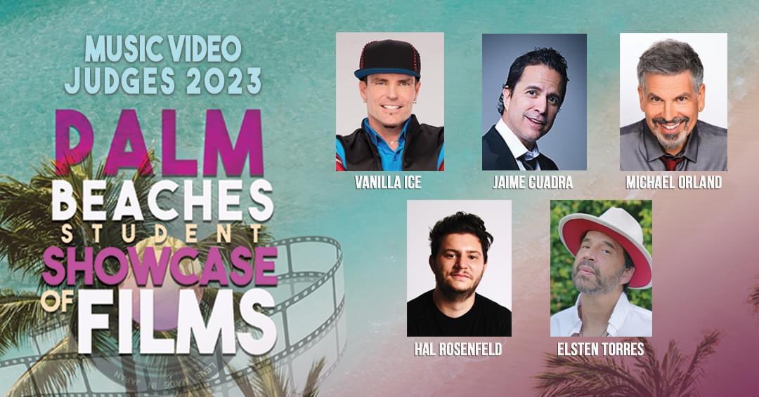 Un honor de ser parte del jurado este viernes próximo de los Palm Beaches Student Showcase Of Films en la categoría de vídeos musicales junto a grandes representantes de la industria 🌟🎥🎼