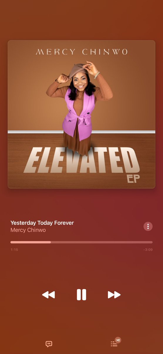 TheSilvapr's tweet image. The way Mercy Chinwo uses her music to brighten up one's mood is quite amazing, this particular track off #Elavated EP is gives you hope in God. 🫶🏽🤍