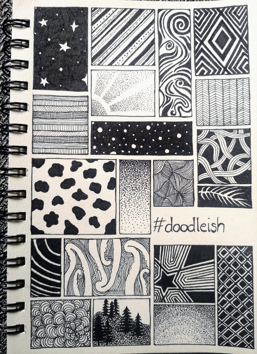 Joining #doodleish a bit late. Here's my page for the first prompt
#kleineKunstklasse